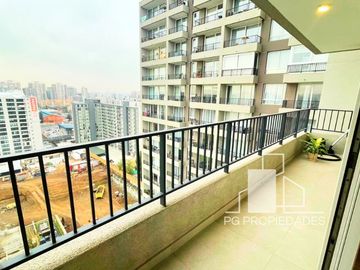 ARRIENDO DPTO  2HAB 2BA ÑUÑOA, CERCANO A GUILLERMO MANN