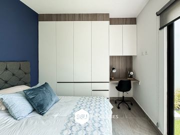 Departamento 2 recámaras con jardín interior