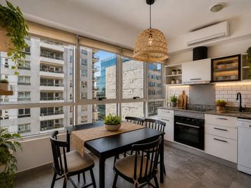 4 ambientes en Torre Palermo View con vista .Full Amenities. Seg.24hs.cochera