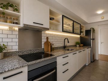 4 ambientes en Torre Palermo View con vista .Full Amenities. Seg.24hs.cochera