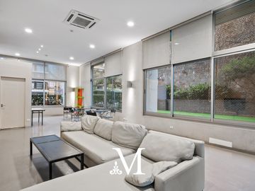 4 ambientes en Torre Palermo View con vista .Full Amenities. Seg.24hs.cochera