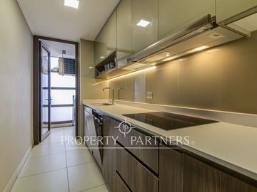 Moderno departamento con vista despejada a la Cordillera