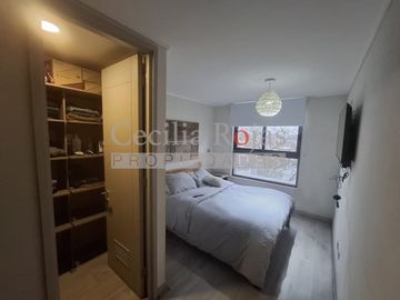 Moderno departamento 2D/2B con estacionamiento y bodega, cerca del Metro Toesca