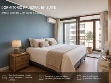 Amplio 2D | 106 m² útiles/gran terraza | 2 estac.