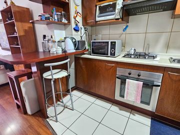 ARRIENDO DEPTO ÑUÑOA 1D+1B+0EST+0BOD 38M2 AMOBLADO L5 IRARR.