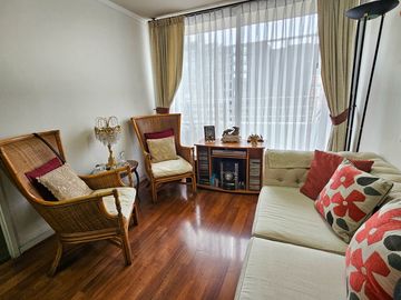ARRIENDO DEPTO ÑUÑOA 1D+1B+0EST+0BOD 38M2 AMOBLADO L5 IRARR.