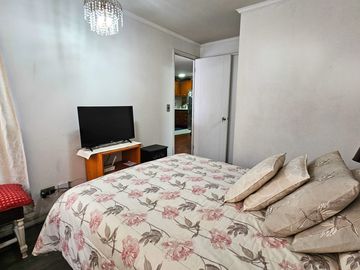 ARRIENDO DEPTO ÑUÑOA 1D+1B+0EST+0BOD 38M2 AMOBLADO L5 IRARR.