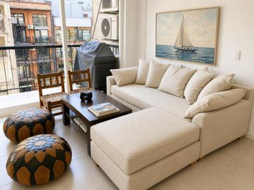VENTA DEPARTAMENTO PALERMO CHICO,  SEMIPISO, 4 AMBIENTES MAS DEPENDENCIA, BALCON CORRIDO