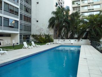 Departamento en Recoleta monoambiente amoblado en alquiler expensas incluidas