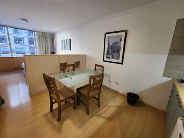 Departamento en Recoleta monoambiente amoblado en alquiler expensas incluidas