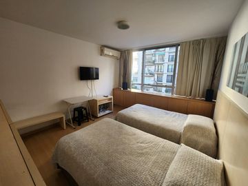 Departamento en Recoleta monoambiente amoblado en alquiler expensas incluidas