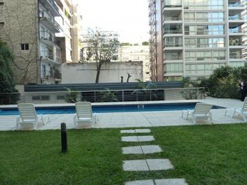Departamento en Recoleta monoambiente amoblado en alquiler expensas incluidas