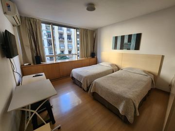 Departamento en Recoleta monoambiente amoblado en alquiler expensas incluidas