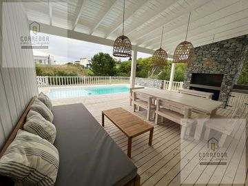 CASA, ALQUILER TEMPORAL, COSTA ESMERALDA, SENDEROS IV, LOTE AL 300