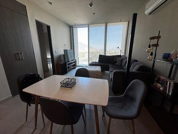 Departamento  amueblado en Renta en Jardín Secreto Huasteca