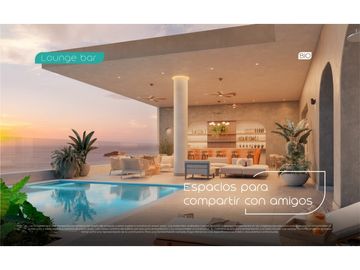 Ambar Bio Apto 302 | 1 Habitación + Estudio en Santa Marta