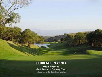 Terreno en Gran Reserva con infinity pool ya construida con vista al campo de golf