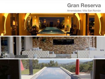 Terreno en Gran Reserva con infinity pool ya construida con vista al campo de golf