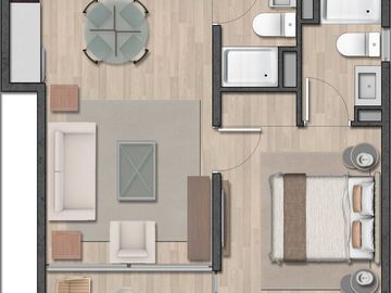 OPORTUNIDAD DEPARTAMENTO EN VENTA 2D 2B EN PUCÓN