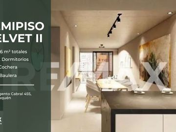 VENTA SEMIPISO 2 DORMITORIOS CON COCHERA VELVET ll
