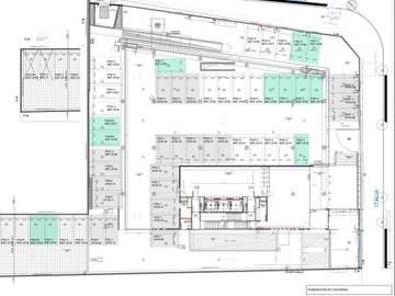 OFICINAS 470 m2 PLANTA LIBRE en OLIVO, 8 cocheras