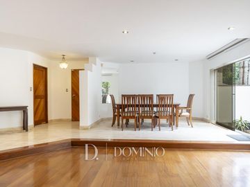 Departamento Flat Frente a Parque | 1er Piso con Terraza en Chacarilla