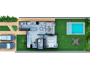 Casa en Chicxulub Pueblo entre ciudad y playa, en Privada Residencial