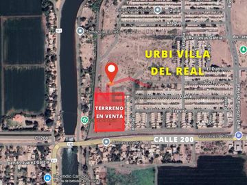 TERRENO EN VENTA UBICADO EN CALLE 200 Y BORDO DEL CANAL URBI VILLA DEL REAL