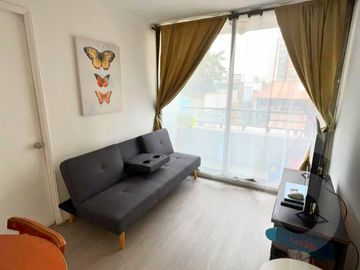 ARRIENDO DEPARTAMENTO 1HAB 1 BA SANTIAGO