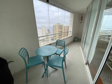 HERMOSO DEPARTAMENTO VISTA A LA BAHÍA CORACEROS VIÑA DEL MAR