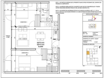 ARRIENDO DEPARTAMENTO 2HAB 2BA CONCEPCIÓN