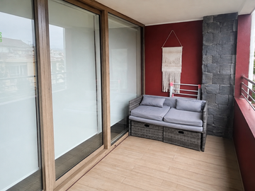 AMPLIO DEPARTAMENTO CON ESPACIO PARA LITERA 1D 1B EN PUCON