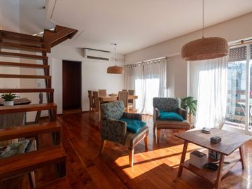 4 amb Duplex 4 baños+balcón+terraza+cochera+frente