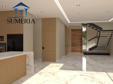 Venta de Terreno con Proyecto de Casa en Jardines del Pedregal