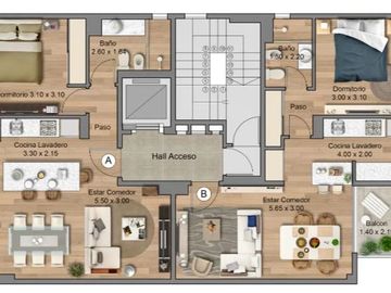DEPARTAMENTO 2 AMB LANUS OESTE
