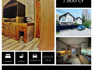 CASA EN VENTA EN SECTOR RESIDENCIAL DE CHIGUAYANTE