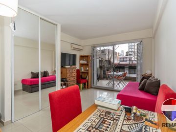 VENTA LUMINOSO MONOAMBIENTE CON BALCÓN EN PALERMO