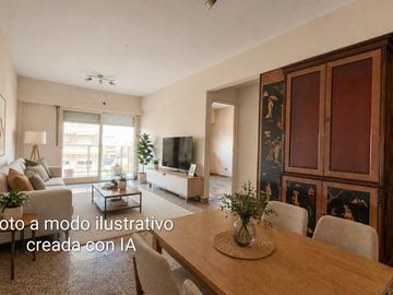 VENTA DPTO 3 AMB BALCON Y COCHERA - FLORES