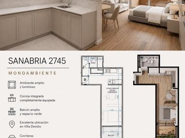 Departamento en Villa Devoto