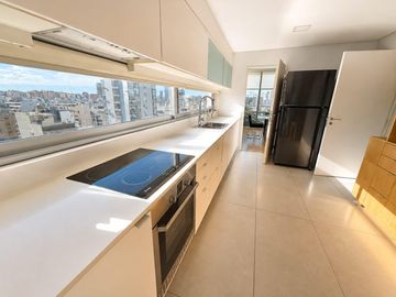 Alquiler Torre Mirabilia 3 amb Amueblado Cochera Vista Luz Amenities Palermo