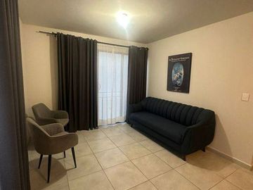 RENTA DEPARTAMENTO AMUEBLADO 2 RECAMARAS ALLEZA MIRADOR PRIVADA SEGURIDAD ALBERCA