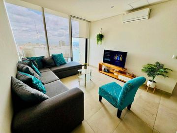 RENTA DEPARTAMENTO AMUEBLADO 2 RECAMARAS KOLORIA CENTRO SUR