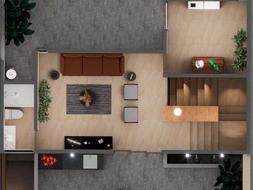 Villamagna casa en venta con recamara en planta baja (5 rec)