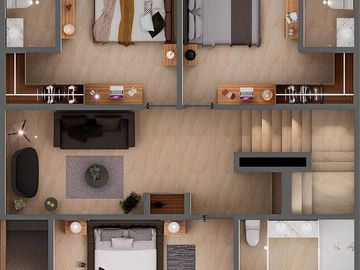 Villamagna casa en venta con recamara en planta baja (5 rec)