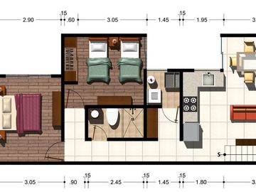 VENTA DEPARTAMENTO, 2 RECÁMARAS, PORTALES, BENITO JUAREZ, CDMX