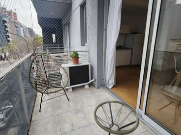 Departamento en Alquiler de 1 dormitorio amoblado en Palermo Hollywood