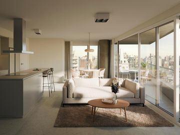 Venta departamento 1 dormitorio Lourdes Rosario
