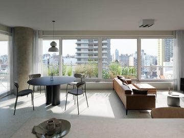 Venta departamento 1 dormitorio Lourdes Rosario
