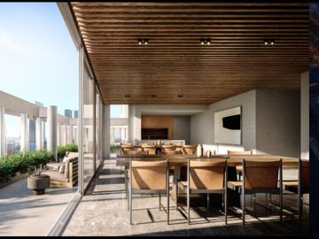 Alquiler Departamento 2 ambientes tipo loft en Quartier del Bajo, con cochera y amenities