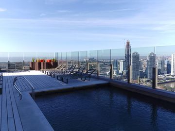 Alquiler Departamento 2 ambientes tipo loft en Quartier del Bajo, con cochera y amenities